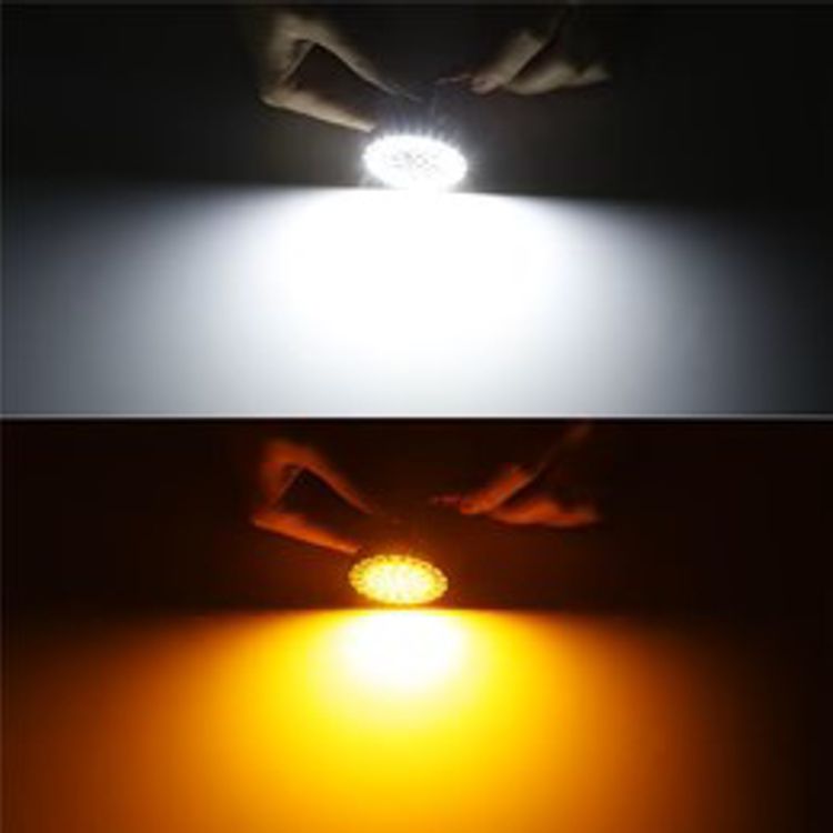 
                  
                    2'' Front LED Turn Signal & Running Light and Rear LED Brake Light  DUAL CONTACT 1157 Base + Bracket Combo
                  
                