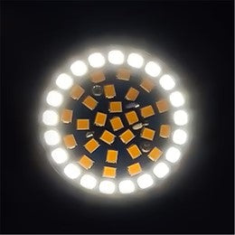 2'' Front LED Turn Signal & Running Light and Rear LED Brake Light  DUAL CONTACT 1157 Base + Bracket Combo