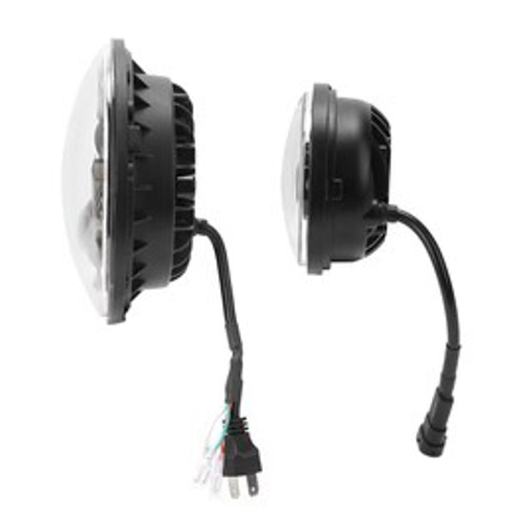 
                  
                    Powerful 7 in. LED Headlight with DRL & Turn Signal Lights with  4.5 in. Fog Lights for Harley Davidson
                  
                