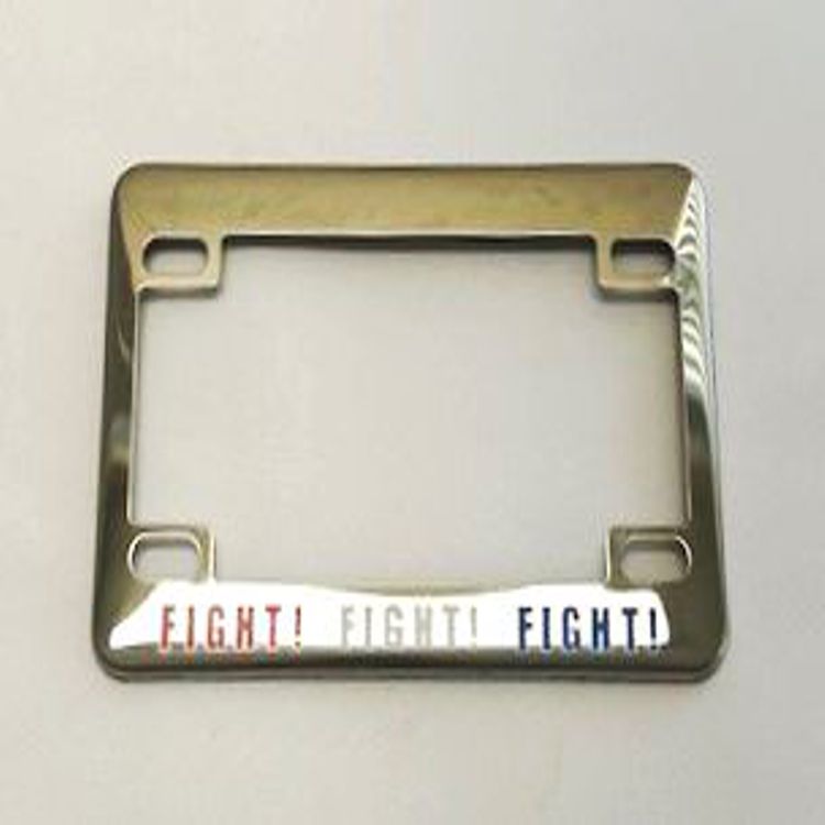 RWB Fight! Fight! Fight! Letter on Show Chrome Plate Frame - Single ...