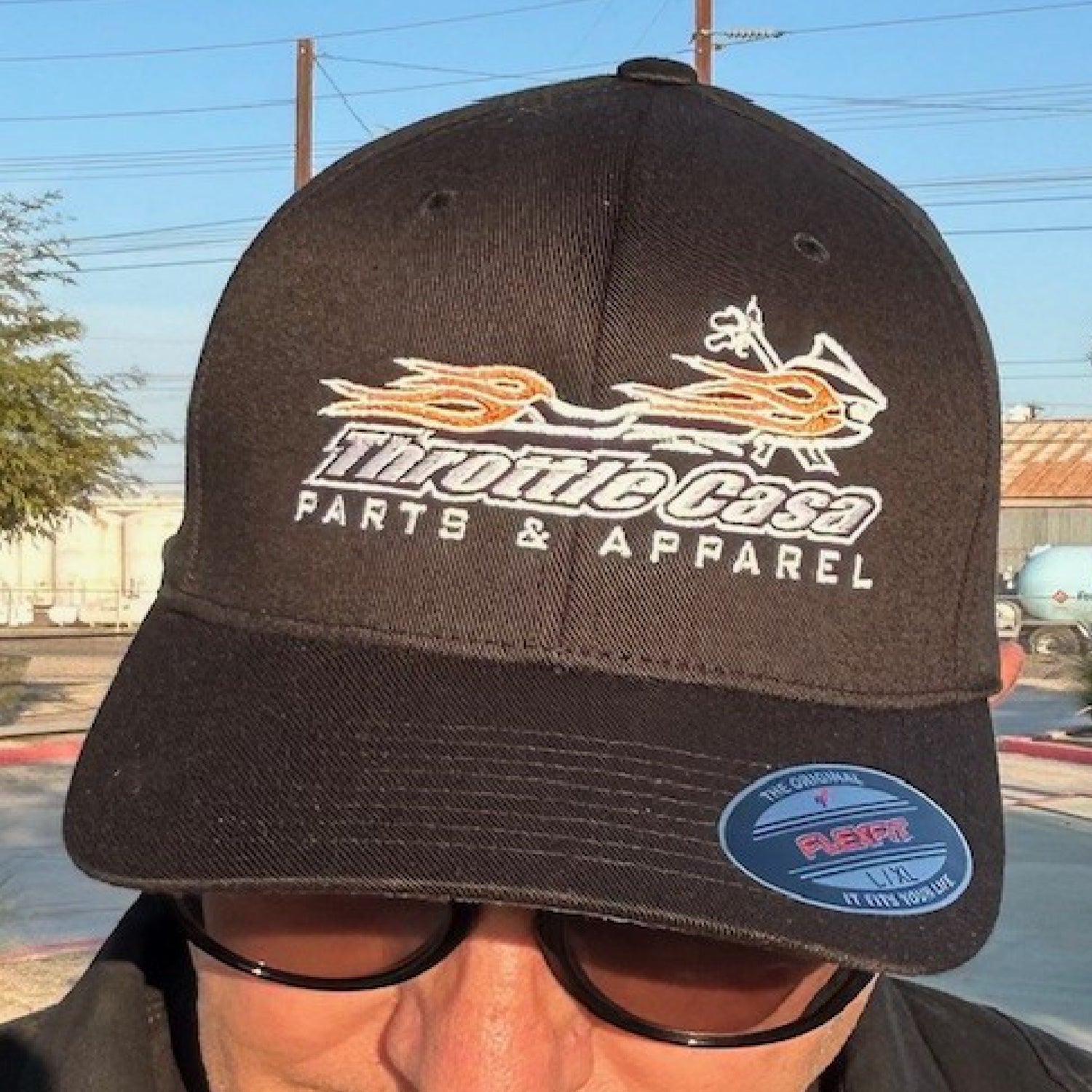 TCasa - Black Flex-fit Cap