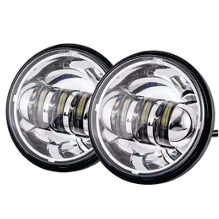 
                  
                    7" LED Headlight + 4.5" Fog Passing Lights with Bracket Ring – Black or Chrome Finish
                  
                
